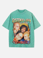 System of a Down Print Round Neck T-shirt