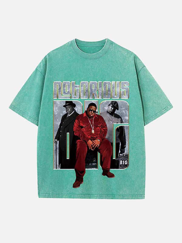 The Notorious B.I.G. Print Round Neck T-shirt