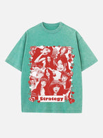 TWICE Print Round Neck T-shirt