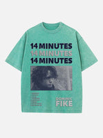 Dominic Fike Print Round Neck T-shirt