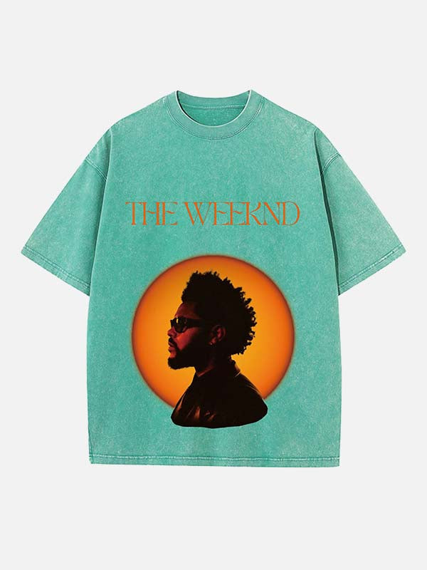 The Weeknd Print Round Neck T-shirt