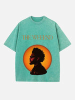 The Weeknd Print Round Neck T-shirt