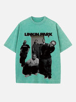Linkin Park Print Round Neck T-shirt
