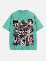 ILLIT Print Round Neck T-shirt