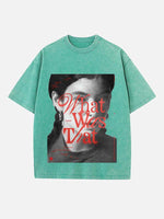 Lorde Print Round Neck T-shirt