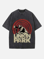 Linkin Park Print Round Neck T-shirt