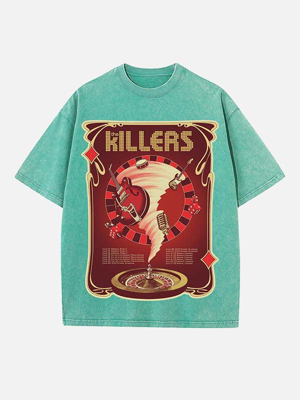 The Killers Print Round Neck T-shirt