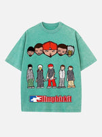 Limp Bizkit Print Round Neck T-shirt