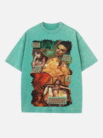 Taylor Swift Print Round Neck T-shirt