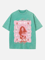 Olivia Dean Print Round Neck T-shirt