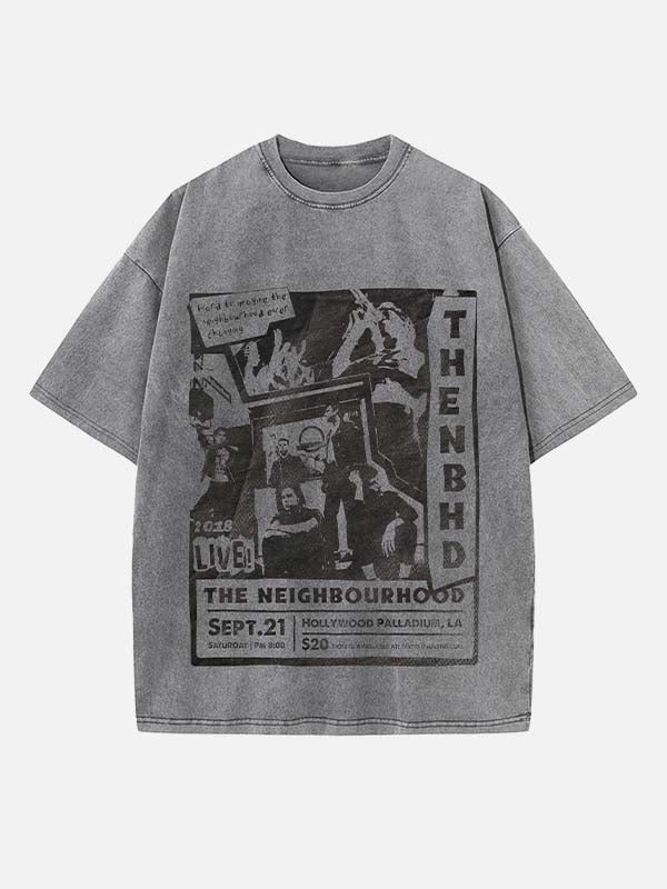The Neighbourhood Print Round Neck T-shirt