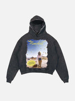 Sabrina Carpenter Print Slant Pockets Hoodie