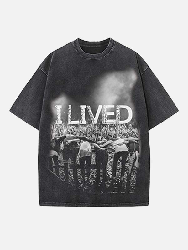 OneRepublic Print Round Neck T-shirt