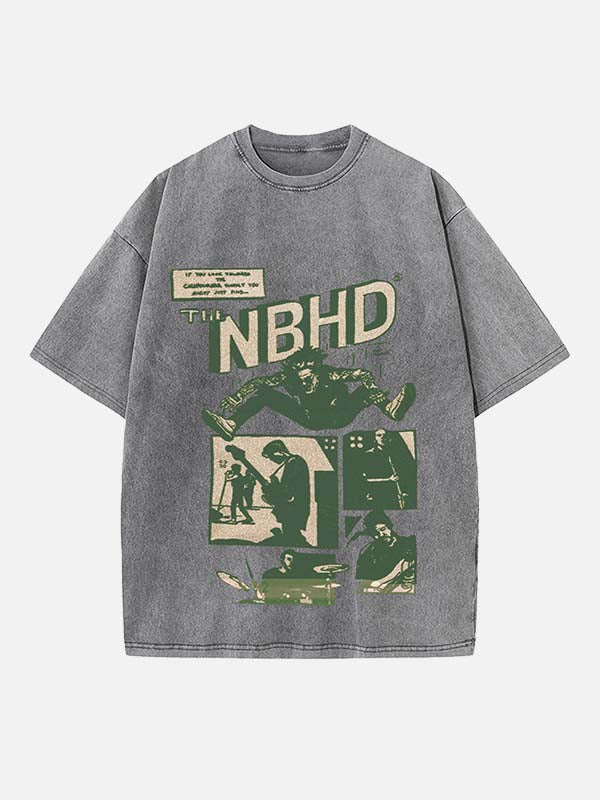 The Neighbourhood Print Round Neck T-shirt