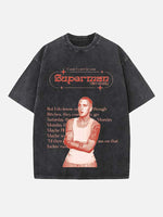 Eminem Print Round Neck T-shirt
