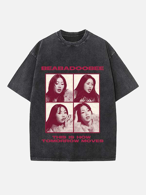 Beabadoobee Print Round Neck T-shirt