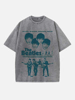The Beatles Print Round Neck T-shirt