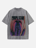 Red Hot Chili Peppers Print Round Neck T-shirt