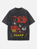 Juice WRLD Print Round Neck T-shirt