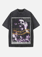 My Chemical Romance Print Round Neck T-shirt