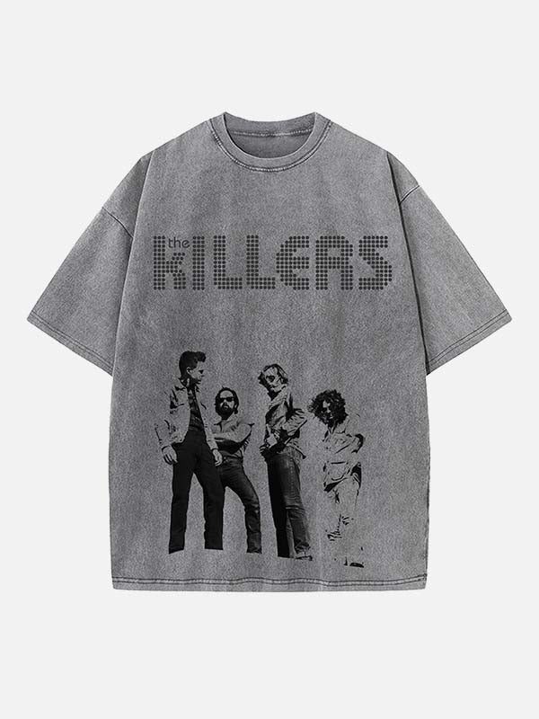 The Killers Print Round Neck T-shirt
