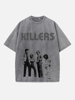 The Killers Print Round Neck T-shirt
