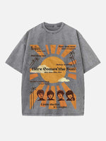 The Beatles Print Round Neck T-shirt