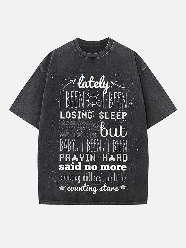 OneRepublic Print Round Neck T-shirt