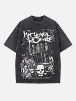 My Chemical Romance Print Round Neck T-shirt