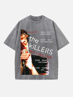 The Killers Print Round Neck T-shirt