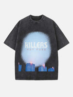 The Killers Print Round Neck T-shirt