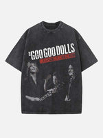 The Goo Goo Dolls Print Round Neck T-shirt