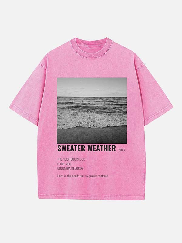 The Neighbourhood Print Round Neck T-shirt