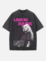 Linkin Park Print Round Neck T-shirt
