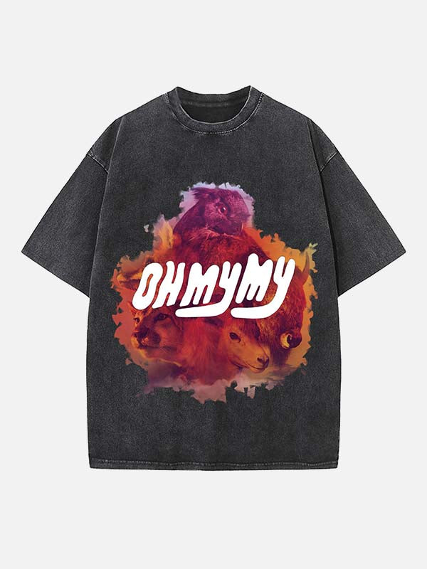 OneRepublic Print Round Neck T-shirt