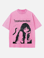 Beabadoobee Print Round Neck T-shirt