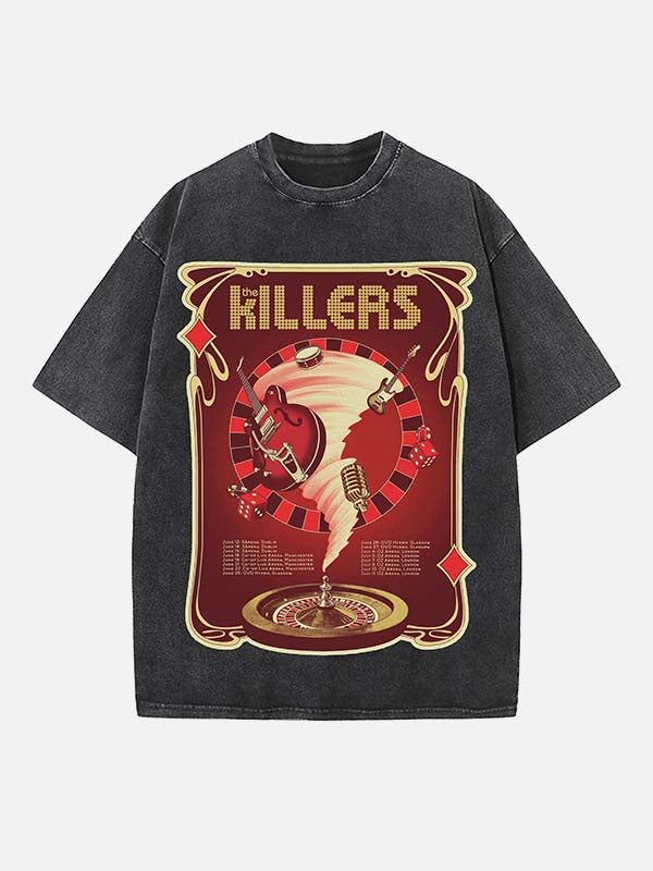The Killers Print Round Neck T-shirt
