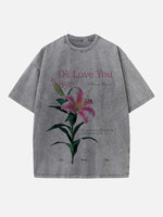 Olivia Dean Print Round Neck T-shirt