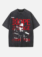 BTS Print Round Neck T-shirt