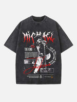 Michael Jackson Print Round Neck T-shirt