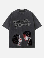 My Chemical Romance Print Round Neck T-shirt