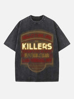 The Killers Print Round Neck T-shirt