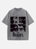 The Beatles Print Round Neck T-shirt