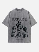 KATSEYE Print Round Neck T-shirt