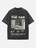 Arctic Monkeys Print Round Neck T-shirt