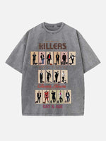 The Killers Print Round Neck T-shirt
