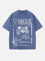 Evanescence Print Round Neck T-shirt