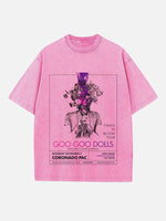 The Goo Goo Dolls Print Round Neck T-shirt