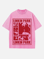 Linkin Park Print Round Neck T-shirt