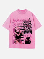 Beabadoobee Print Round Neck T-shirt